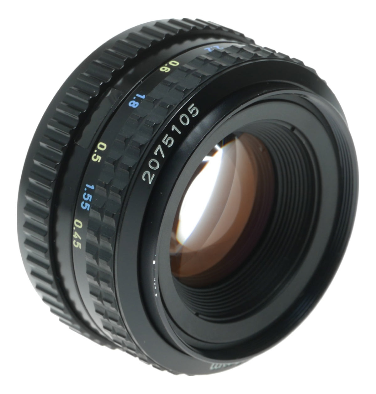 Pentax SMC Pentax-A 50mm f/2 Vintage SLR Camera Lens - View 4