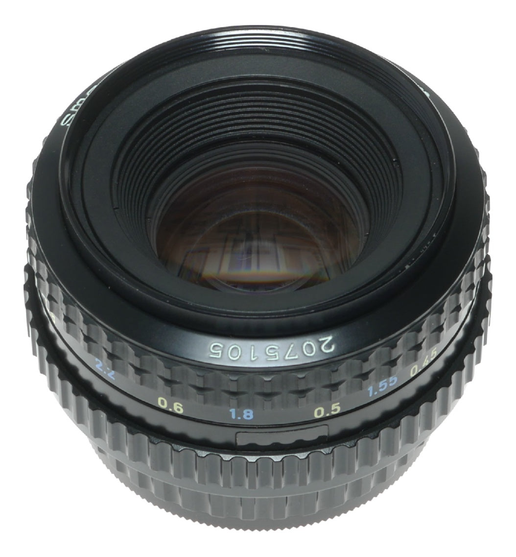 Pentax SMC Pentax-A 50mm f/2 Vintage SLR Camera Lens - View 11