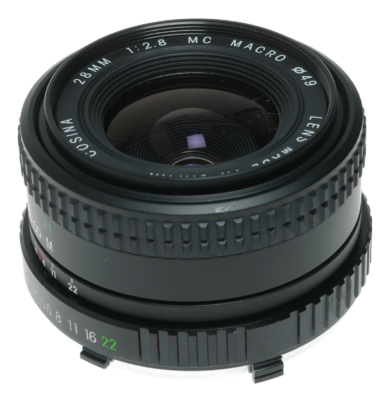 Cosina 28mm f/2.8 MC Macro Lens Made in Japan - View 9