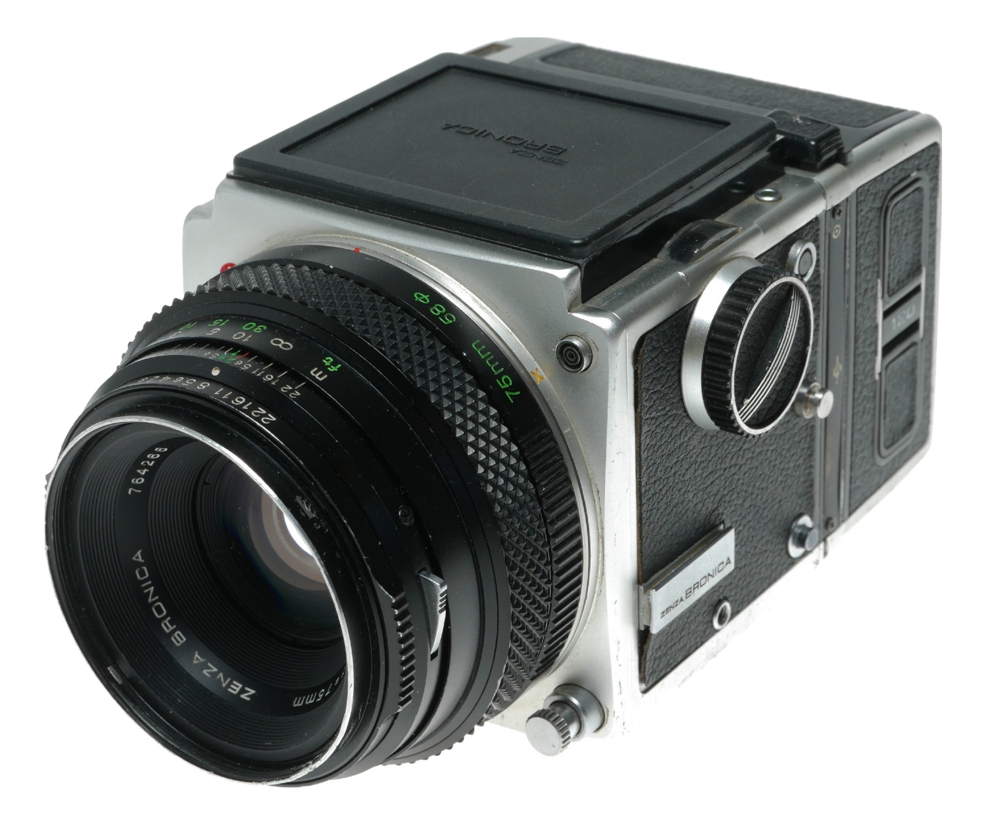 Zenza Bronica ETRS Medium Format Film Camera with Zenzanon 75mm f/2.8 MC Lens