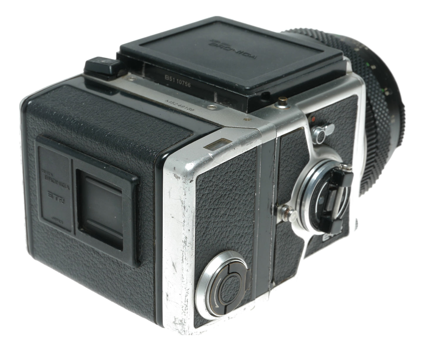 Zenza Bronica ETRS Medium Format Film Camera with Zenzanon 75mm f/2.8 MC Lens - View 5