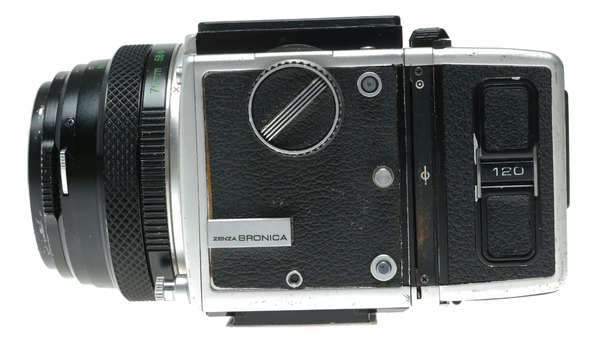 Zenza Bronica ETRS Medium Format Film Camera with Zenzanon 75mm f/2.8 MC Lens - View 7