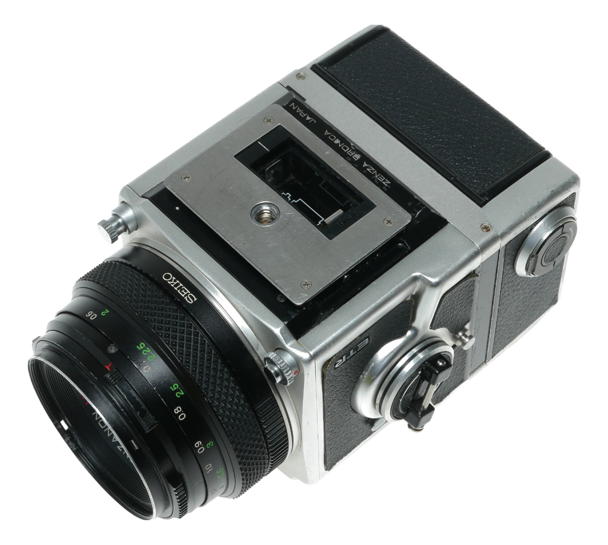 Zenza Bronica ETRS Medium Format Film Camera with Zenzanon 75mm f/2.8 MC Lens - View 8
