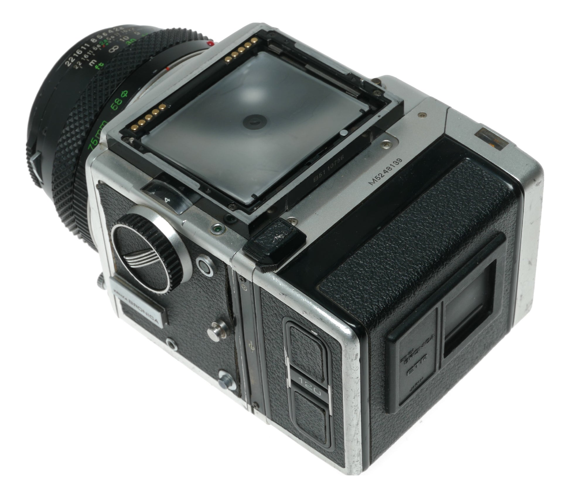 Zenza Bronica ETRS Medium Format Film Camera with Zenzanon 75mm f/2.8 MC Lens - View 12