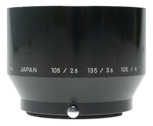 Nikon HS-4 Vintage Japanese SLR Camera with Lenses 105mm f/2.5, 135mm f/3.5, 105mm f/4