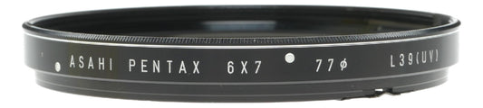 Asahi Pentax 6x7 Vintage Medium Format Film Camera with 77mm UV Filter - View 3