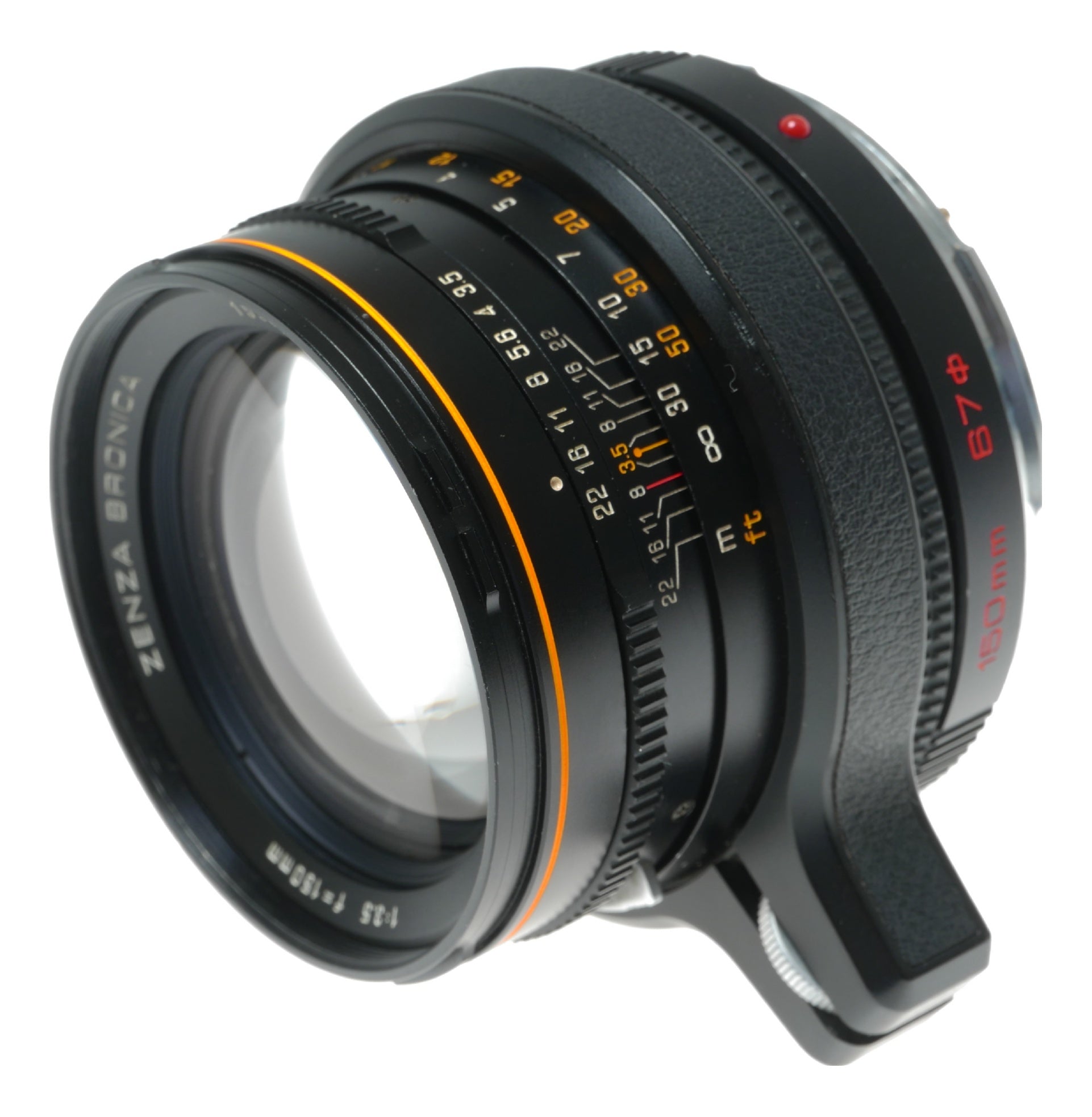 Zenza Bronica ZEN-ZANON-S 150mm f/3.5 Vintage Camera Lens - View 3