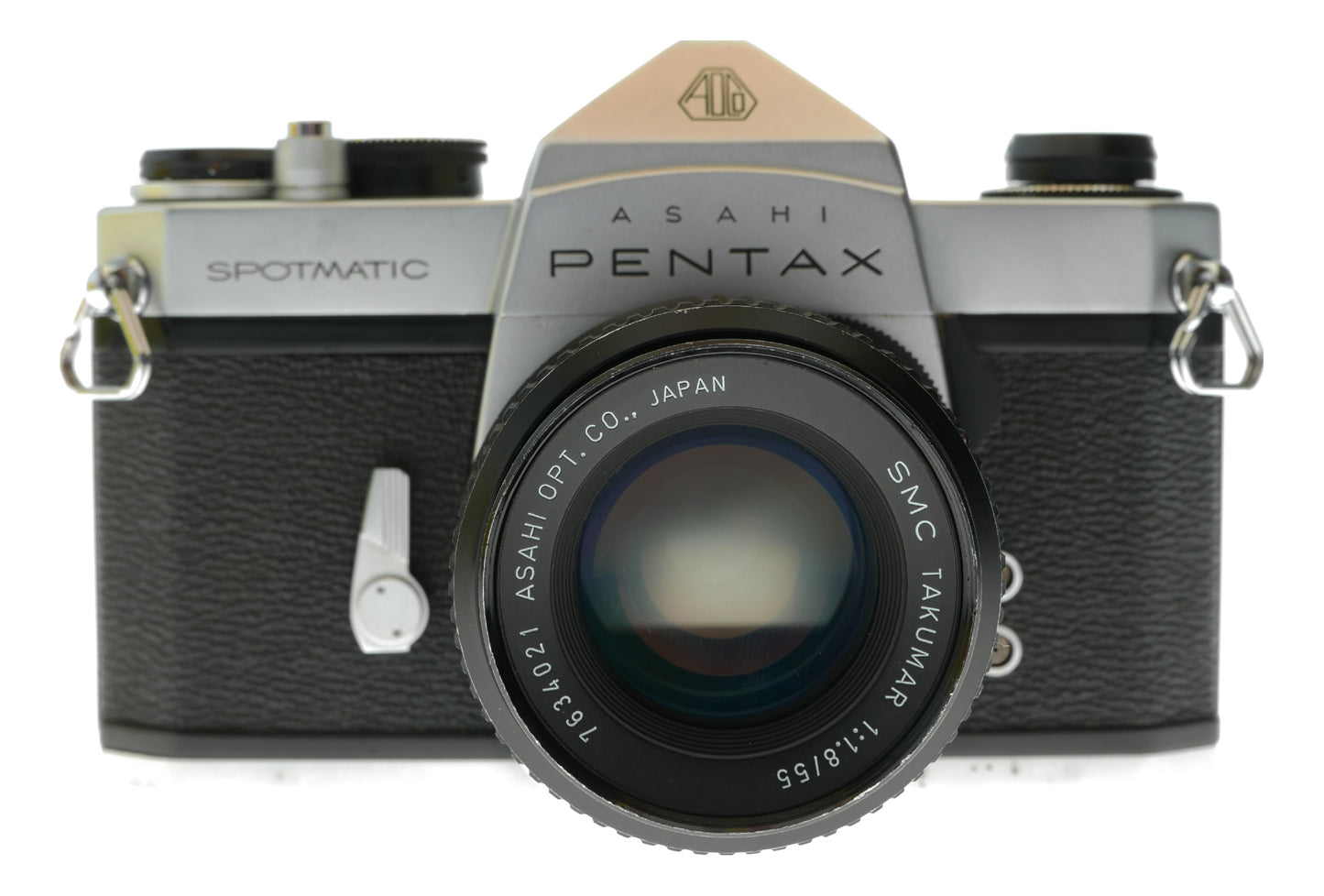 Asahi Pentax Spotmatic Vintage SLR Camera with SMC Takumar 1:1.8/55mm Lens - View 2