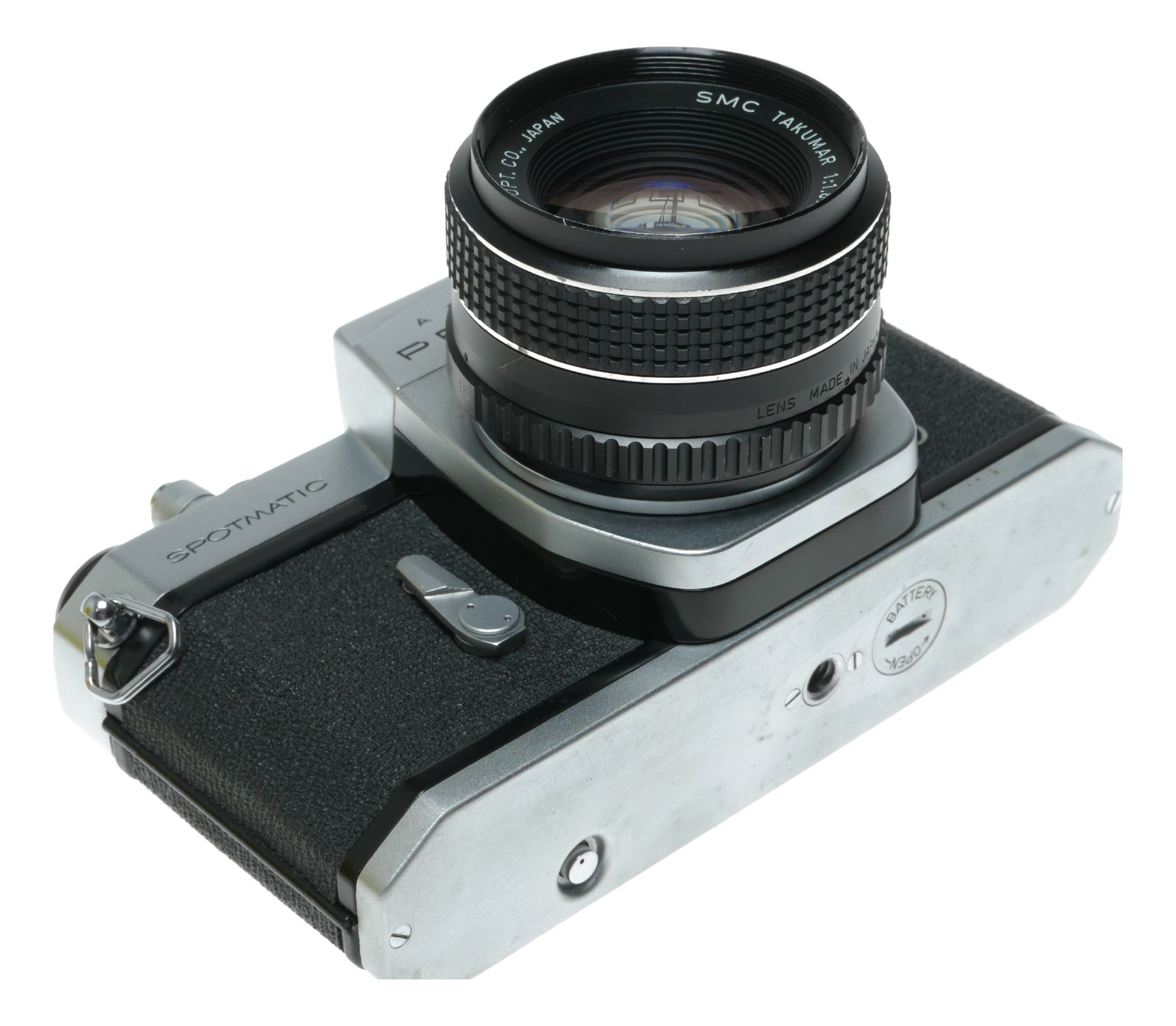 Asahi Pentax Spotmatic Vintage SLR Camera with SMC Takumar 1:1.8/55mm Lens - View 10