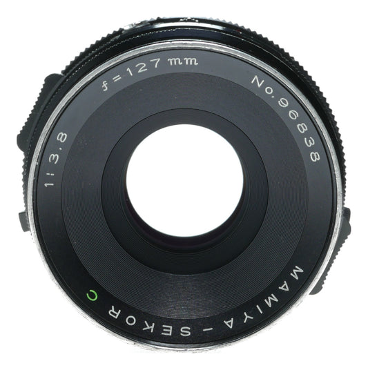 Mamiya-Sekor 127mm f/3.8 Vintage Camera Lens Made in Japan - View 3