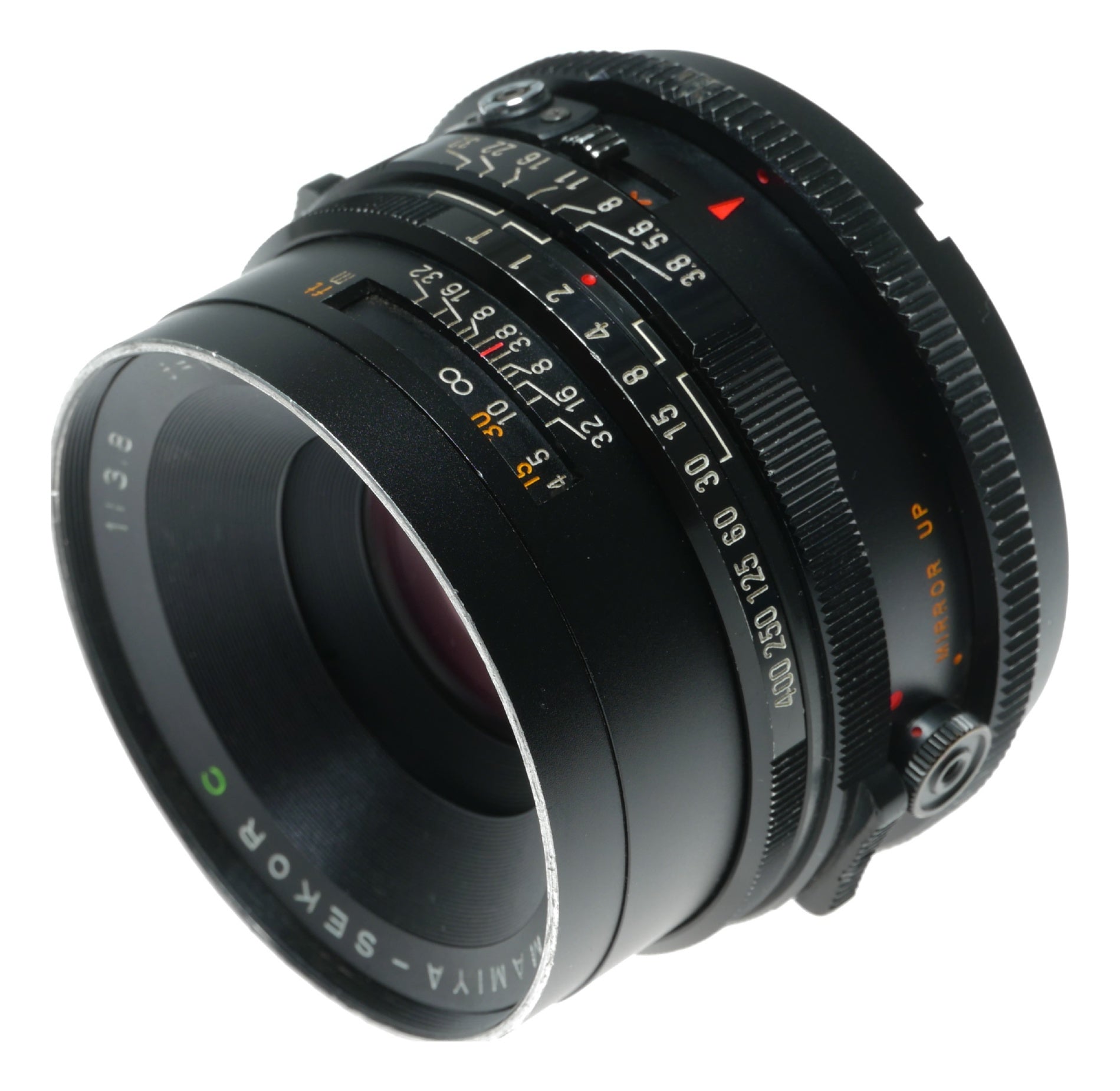 Mamiya-Sekor 127mm f/3.8 Vintage Camera Lens Made in Japan - View 4