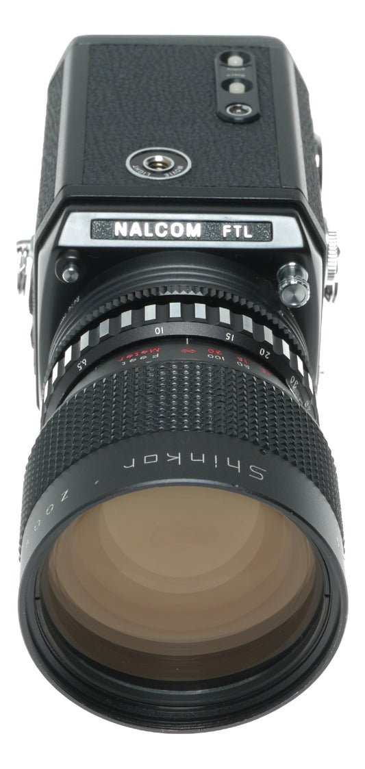 Nalcom FTL Synchro Zoom Vintage Camera with 6.5-65mm f/1.8 Lens, Made in Japan