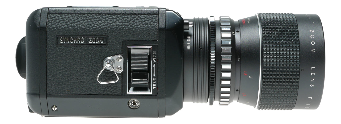 Nalcom FTL Synchro Zoom Vintage Camera with 6.5-65mm f/1.8 Lens, Made in Japan - View 7