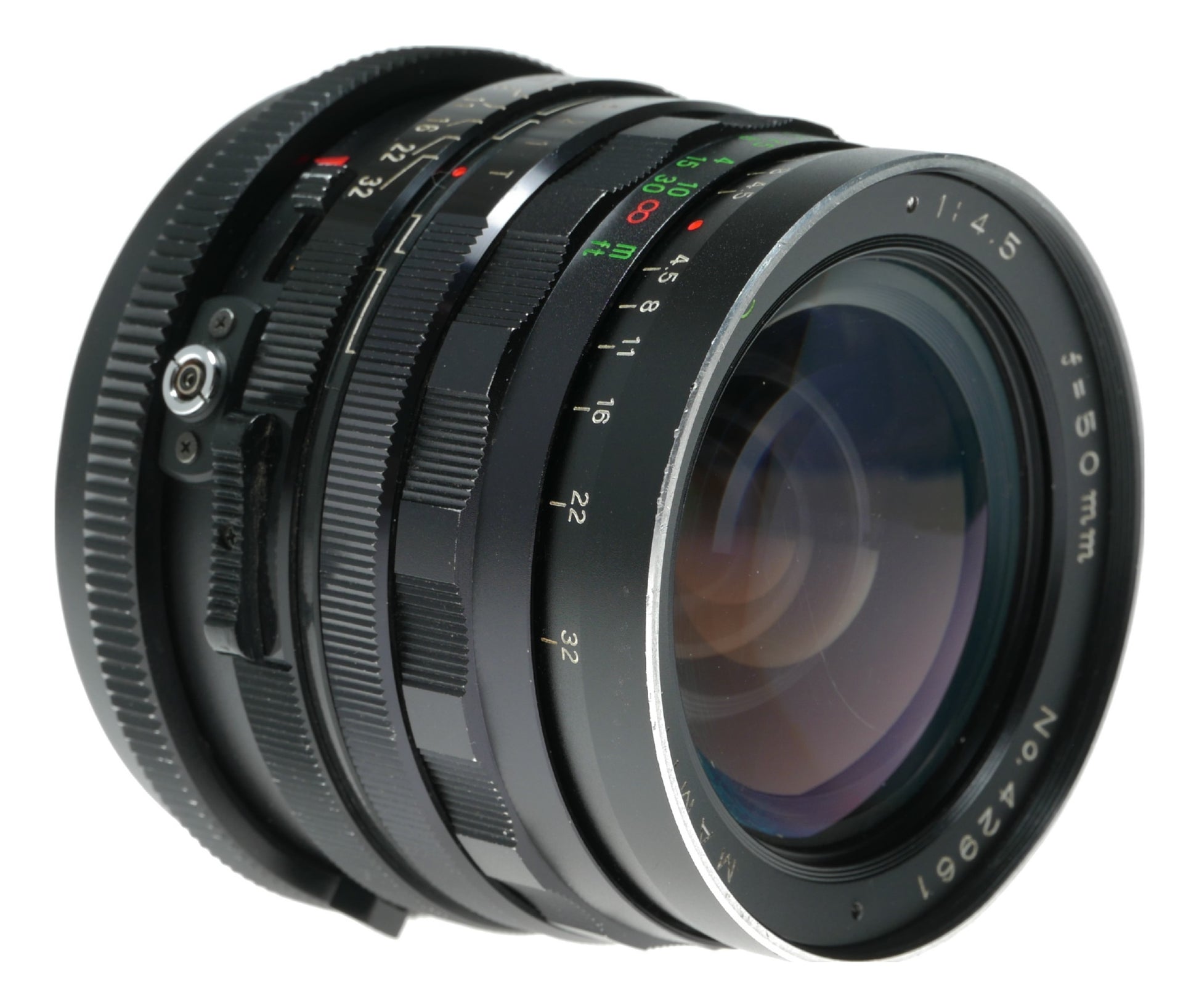 Mamiya-Sekor C 50mm f/4.5 Vintage Camera Lens