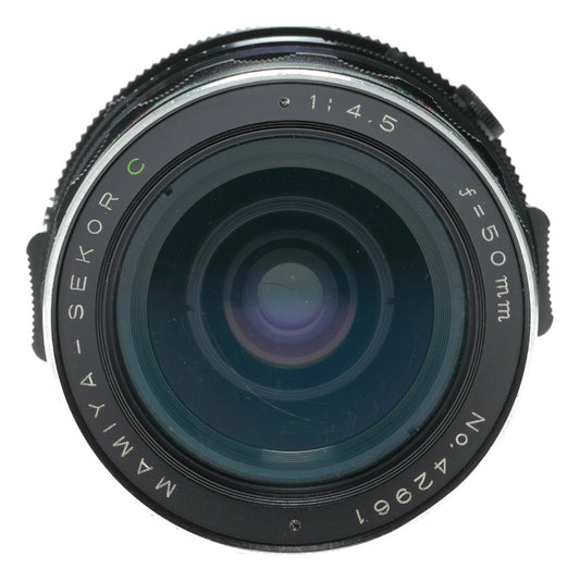 Mamiya-Sekor C 50mm f/4.5 Vintage Camera Lens - View 4