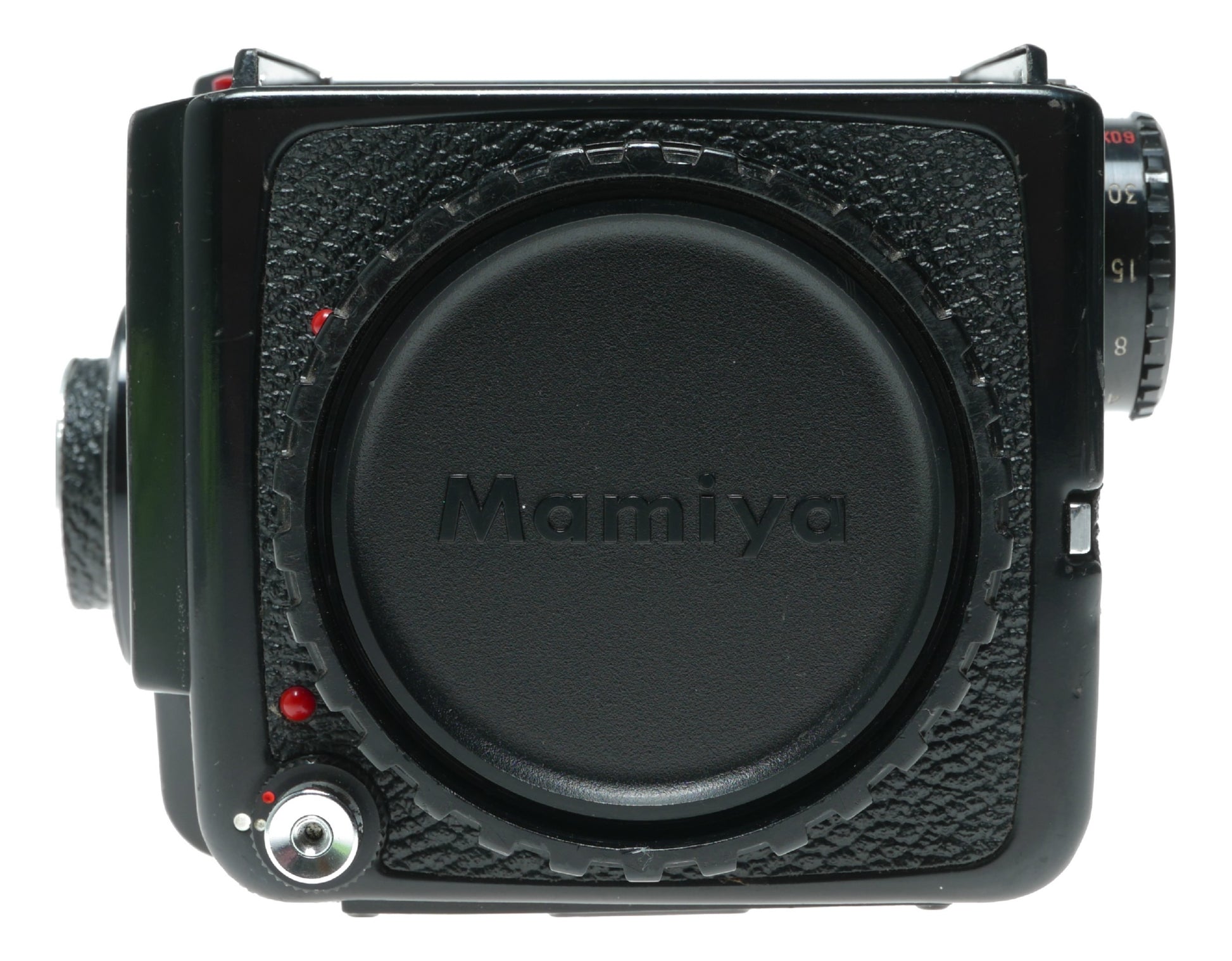Mamiya M645J Vintage Medium Format Film Camera - Silver Oxide Battery Model - View 12