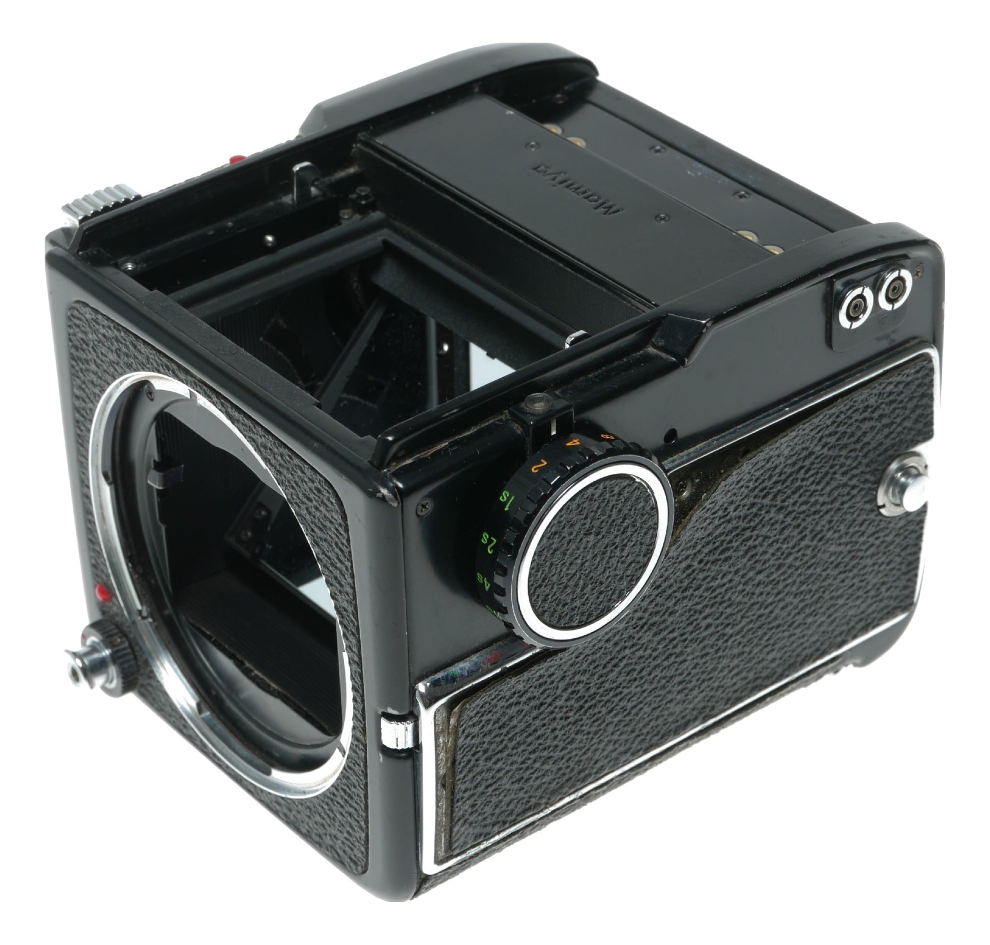 Mamiya M645 Vintage Film Camera with Multiple Exposure Settings and Mirror Lock-Up Feature - View 2