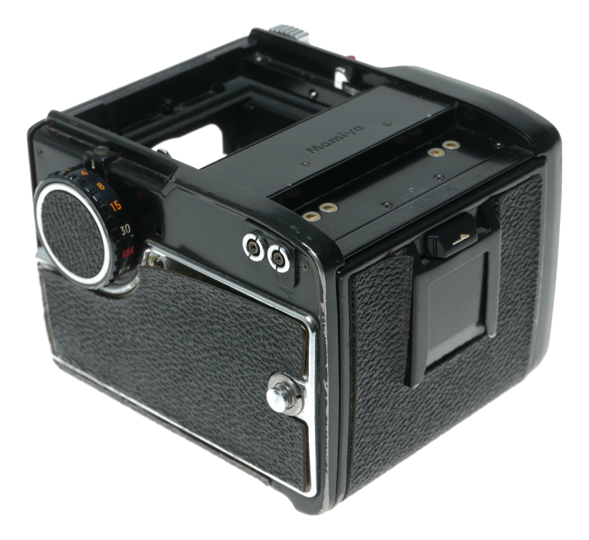 Mamiya M645 Vintage Film Camera with Multiple Exposure Settings and Mirror Lock-Up Feature - View 3