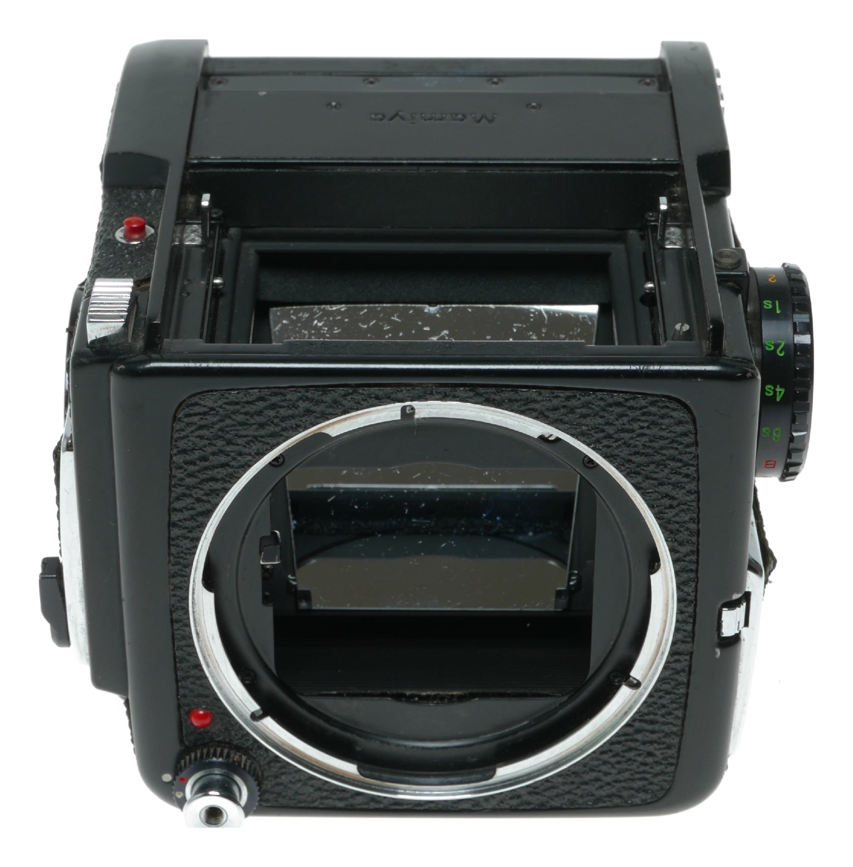 Mamiya M645 Vintage Film Camera with Multiple Exposure Settings and Mirror Lock-Up Feature - View 7