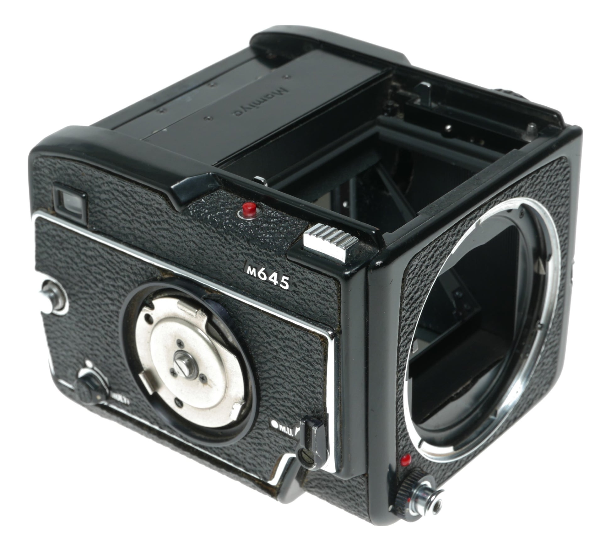 Mamiya M645 Vintage Film Camera with Multiple Exposure Settings and Mirror Lock-Up Feature - View 8