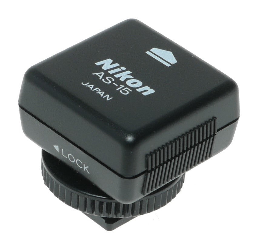 Nikon AS-15 Sync Terminal Adapter for Flash Photography, Made in Japan - View 7