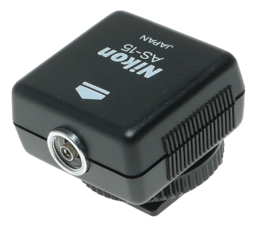 Nikon AS-15 Sync Terminal Adapter for Flash Photography, Made in Japan - View 8