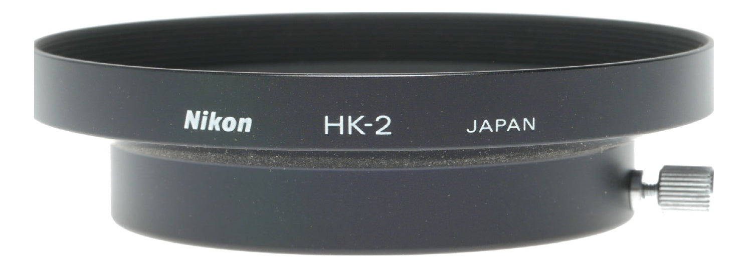 Nikon HK-2 Slip-On Lens Hood for Nikkor 24mm f/2 Lens - View 2