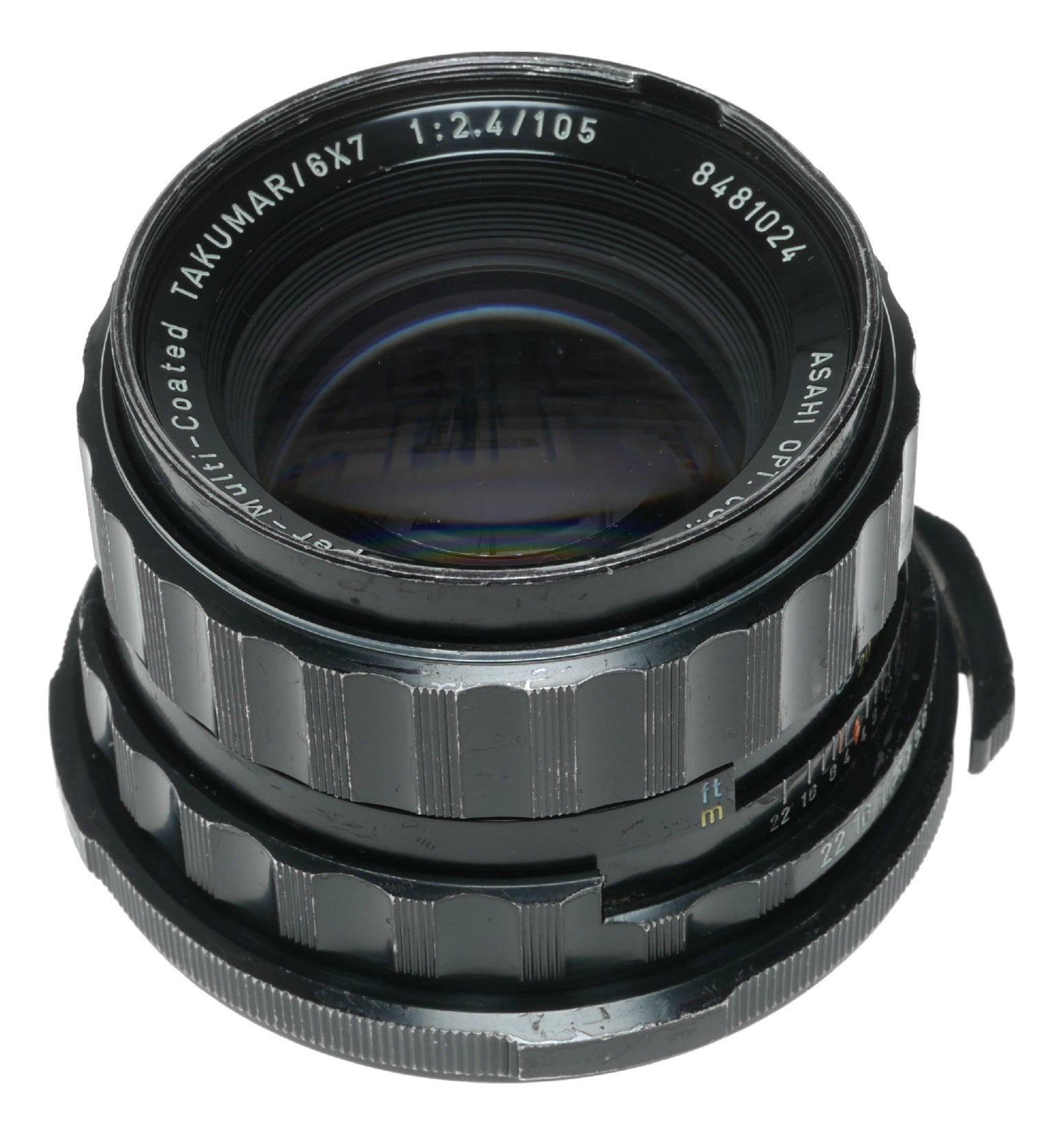 Pentax Takumar 6x7 105mm f/2.4 Super-Multi-Coated Lens for Pentax 6x7 Medium Format Camera - View 2