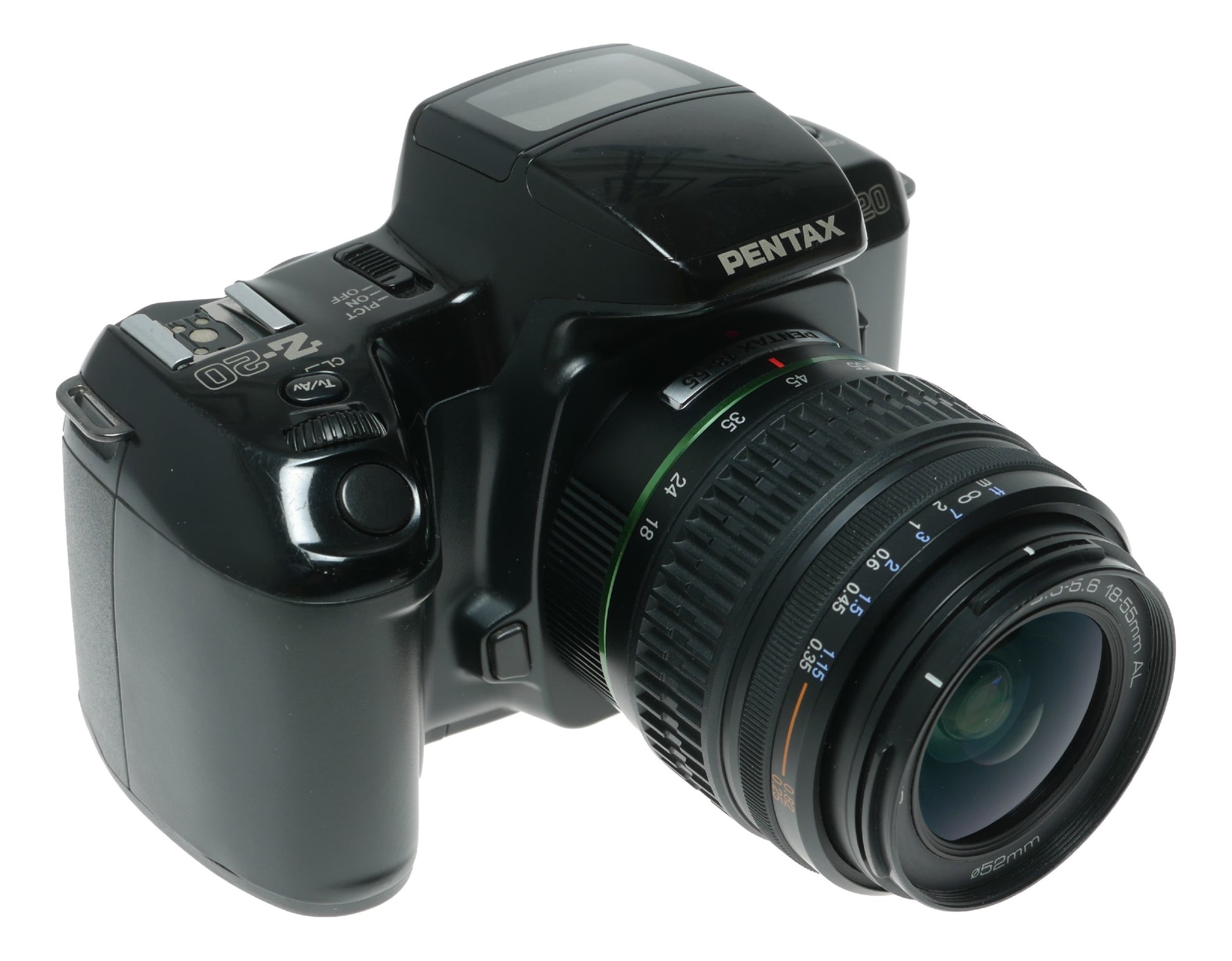 Pentax Z-20 Digital SLR Camera with SMC PENTAX-DA 18-55mm f/3.5-5.6 AL Lens - View 4