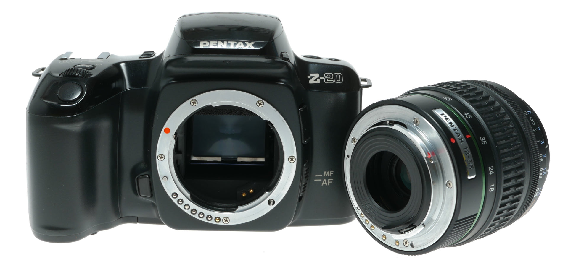 Pentax Z-20 Digital SLR Camera with SMC PENTAX-DA 18-55mm f/3.5-5.6 AL Lens - View 10