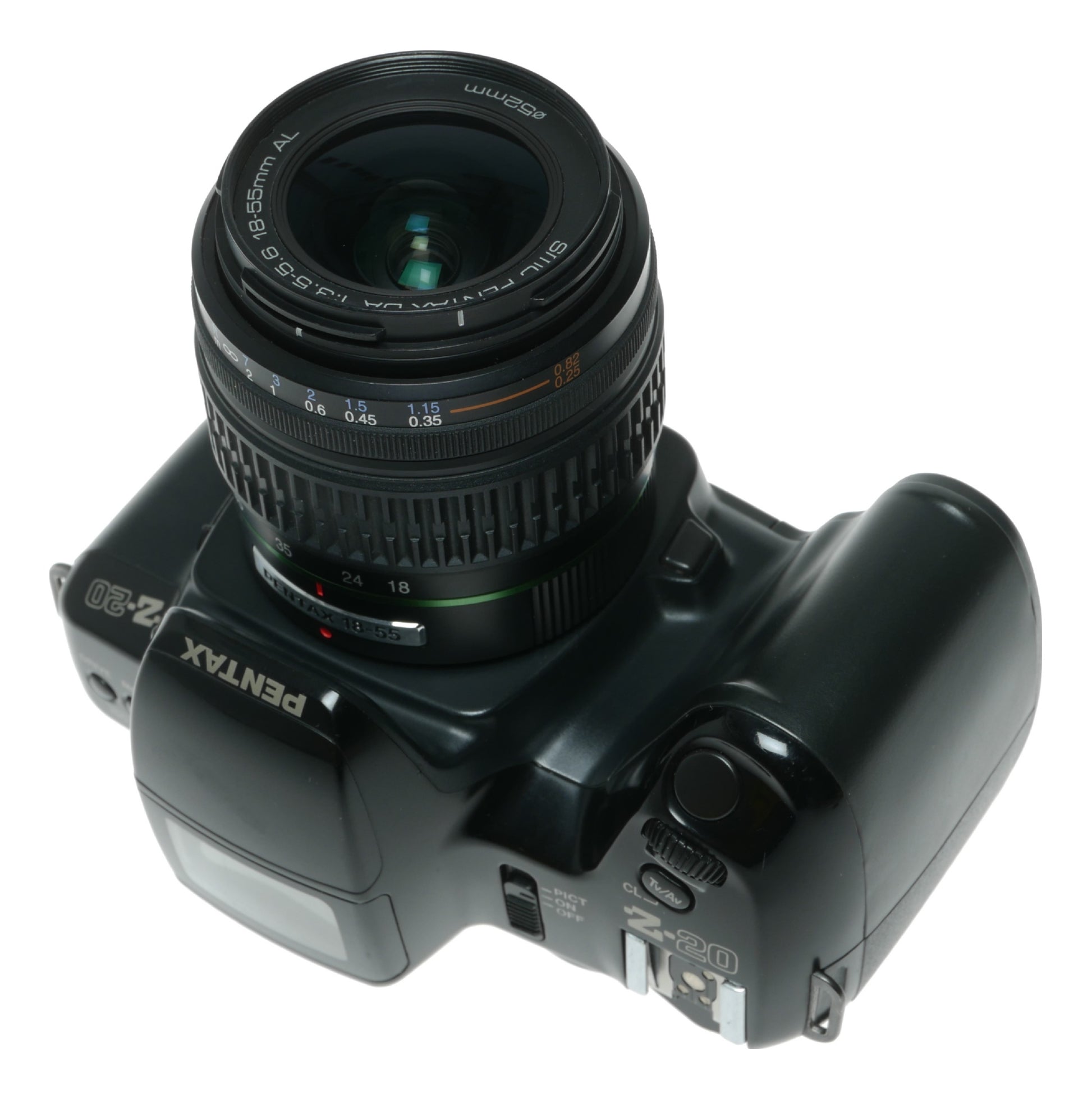 Pentax Z-20 Digital SLR Camera with SMC PENTAX-DA 18-55mm f/3.5-5.6 AL Lens - View 12