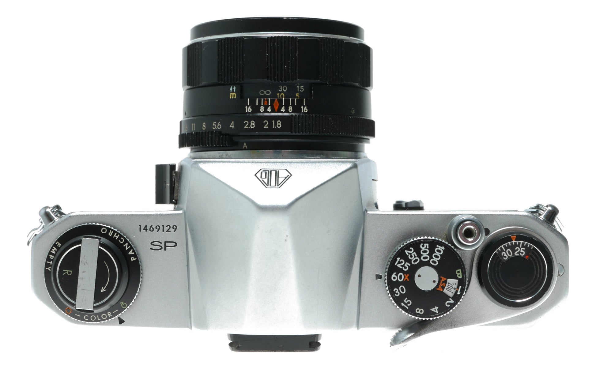 Asahi Pentax Spotmatic Vintage SLR Camera with Super-Takumar 1:1.8/55mm Lens - View 5