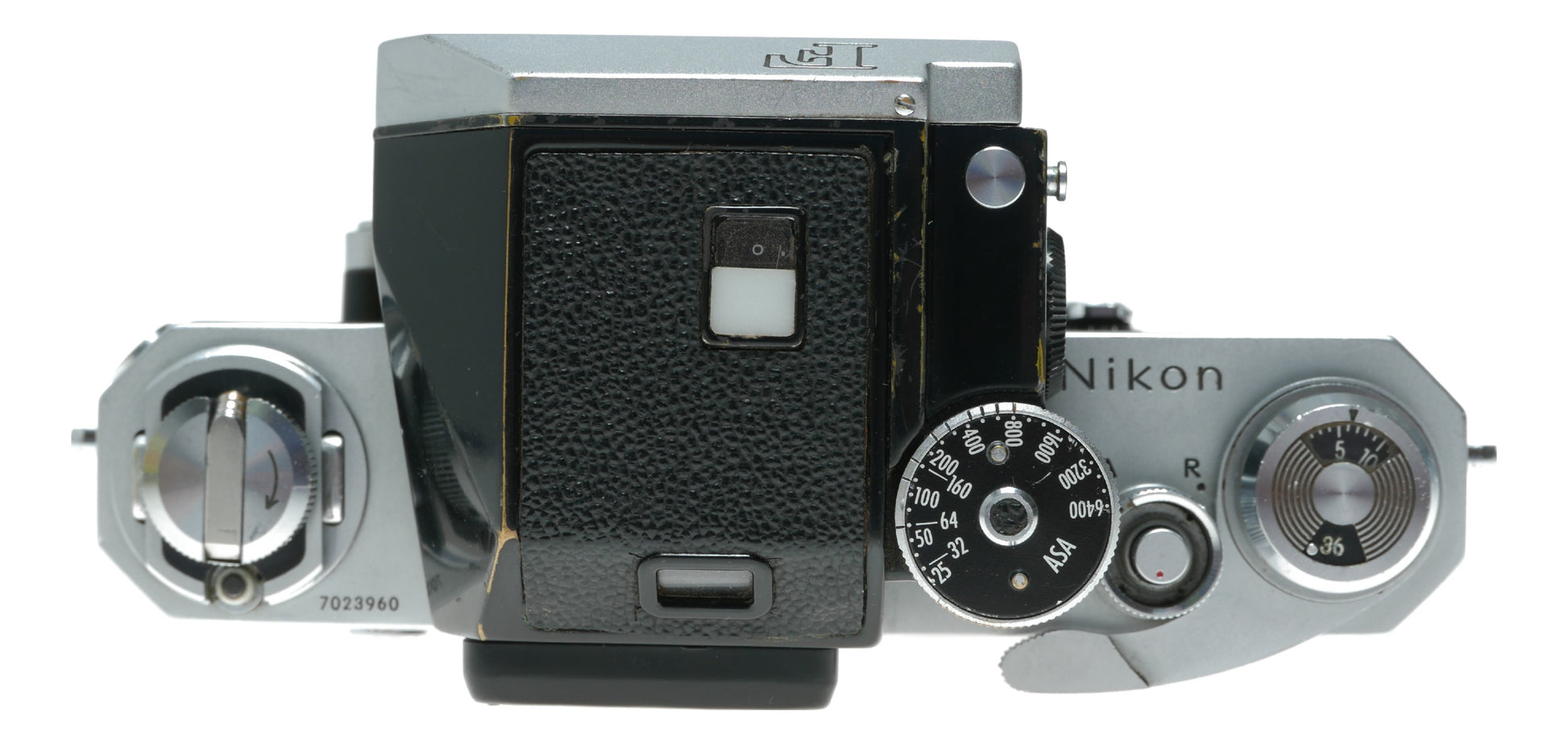 Nikon F Vintage Film SLR Camera Made in Japan - View 5