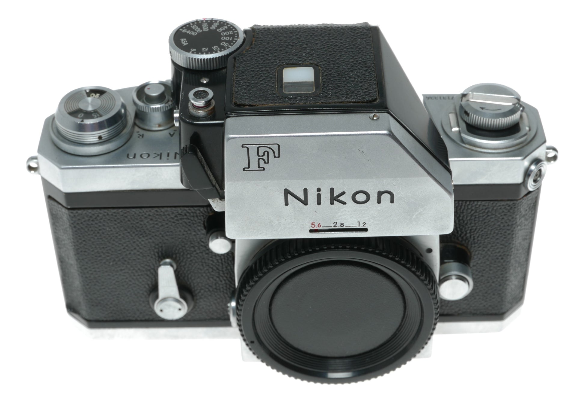 Nikon F Vintage Film SLR Camera with Multiple Shutter Speeds and ISO Range - View 3