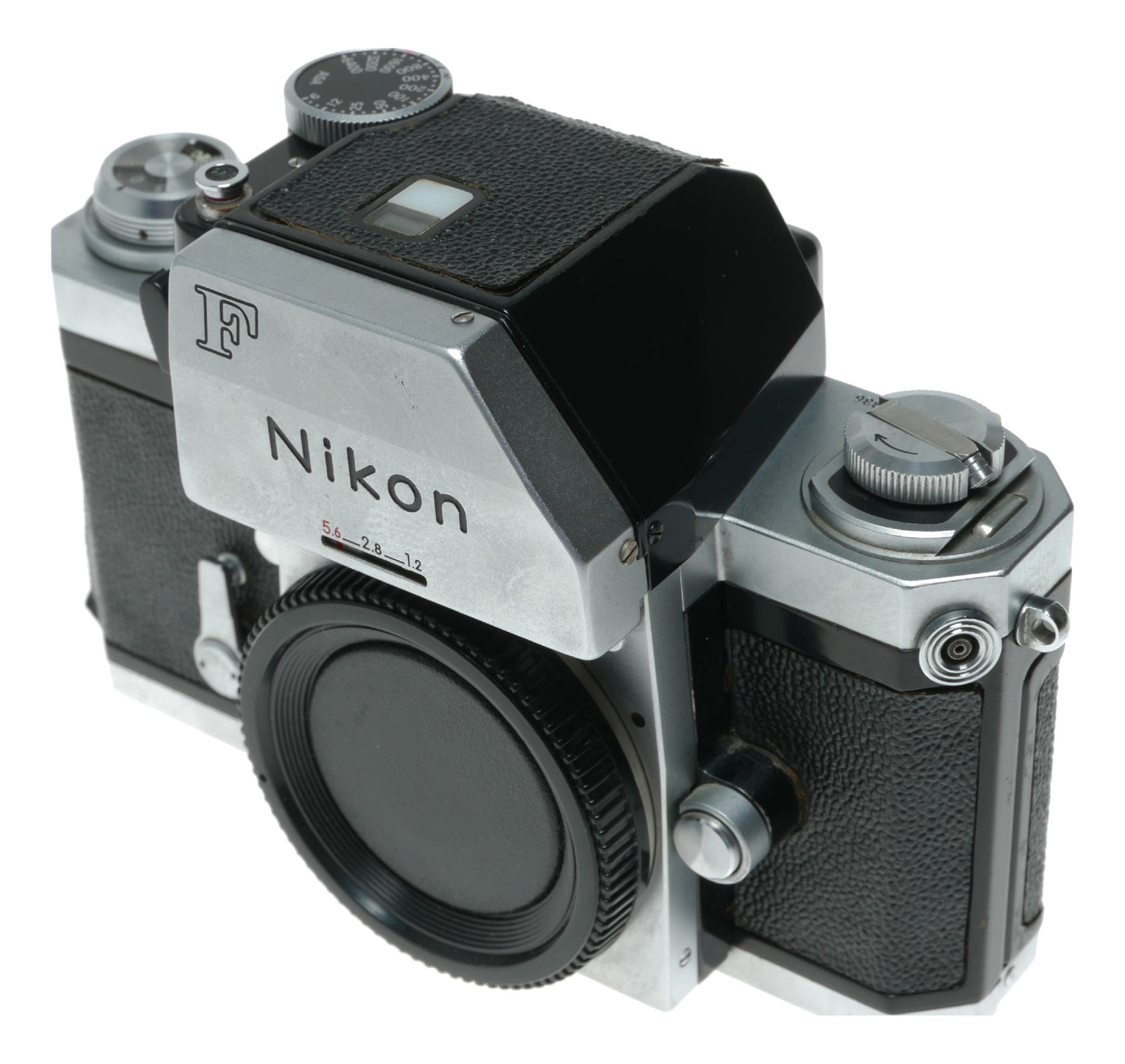 Nikon F Vintage Film SLR Camera with Multiple Shutter Speeds and ISO Range - View 4