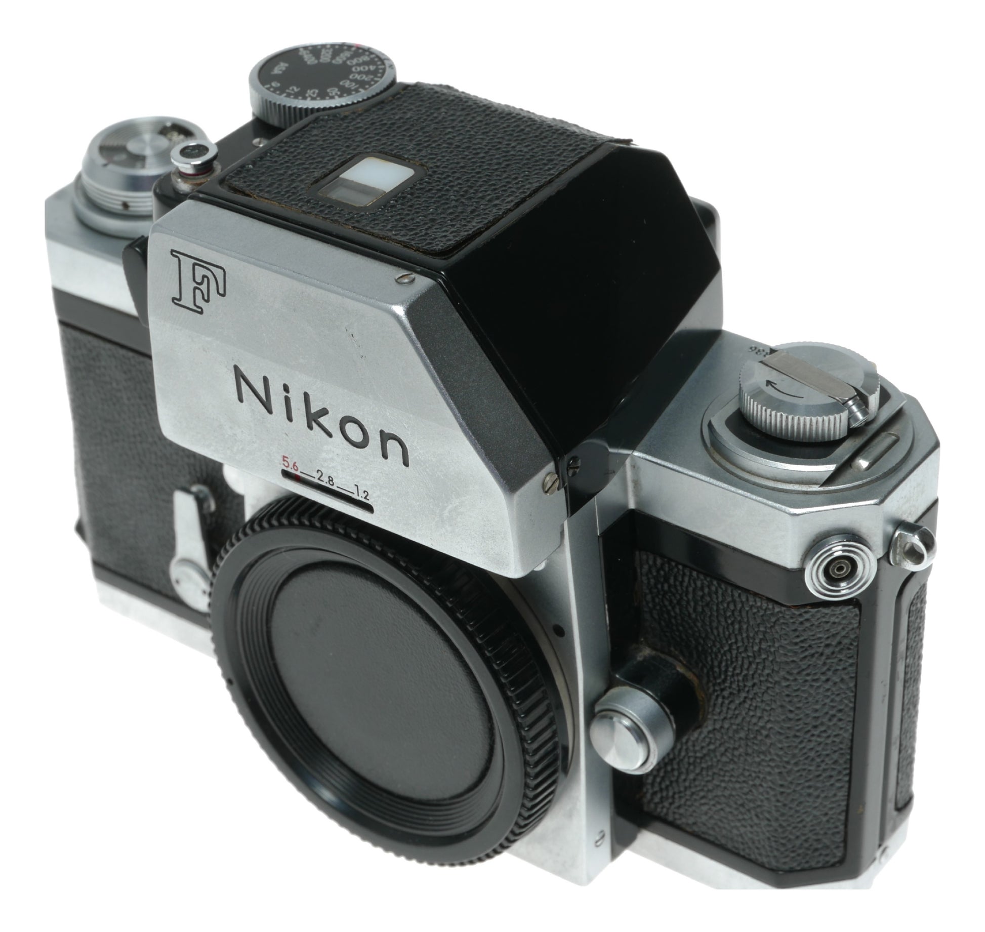 Nikon F Vintage Film SLR Camera with Multiple Shutter Speeds and ISO Range - View 4