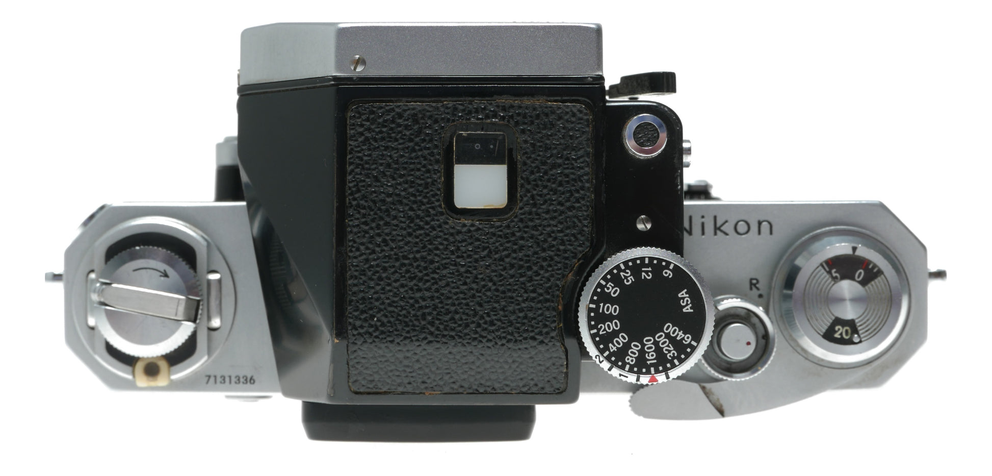 Nikon F Vintage Film SLR Camera with Multiple Shutter Speeds and ISO Range - View 5