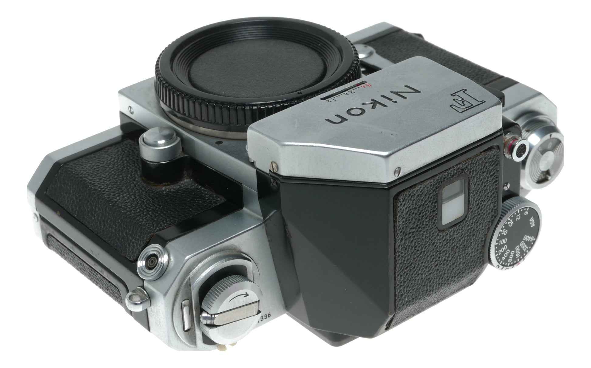 Nikon F Vintage Film SLR Camera with Multiple Shutter Speeds and ISO Range - View 6