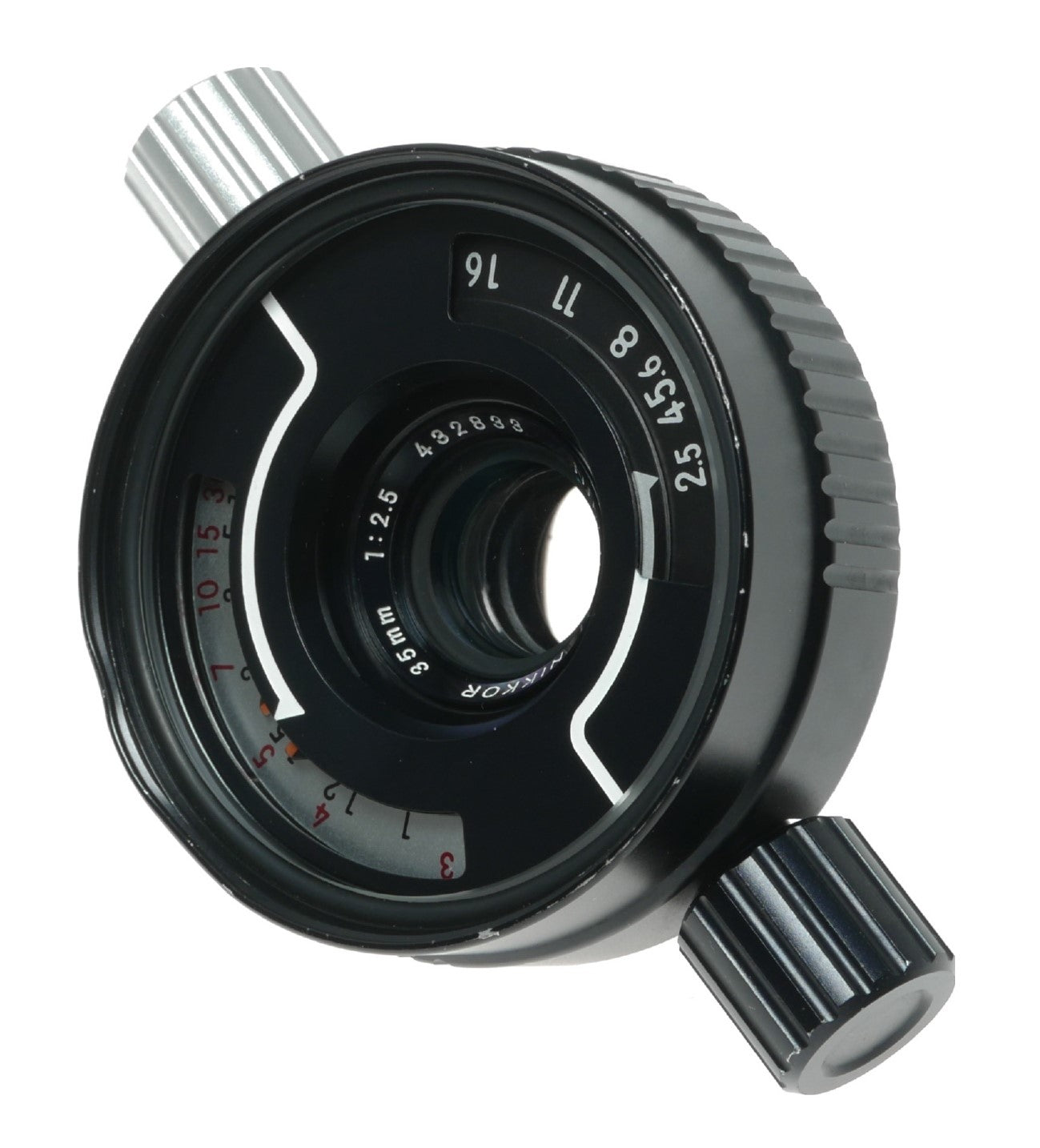 Nikon Nikkor 35mm f/2.5 Prime Lens - Made in Japan - View 5
