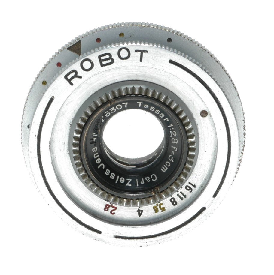 Carl Zeiss Jena Tessar 1:2.8/5cm Vintage Rangefinder Camera Lens