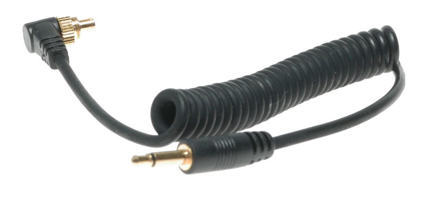 Rotolight RL-35PC-CBL Flash Sync Cable with 3.5mm Jack to PC Sync, 10" Coiled Cord - View 9