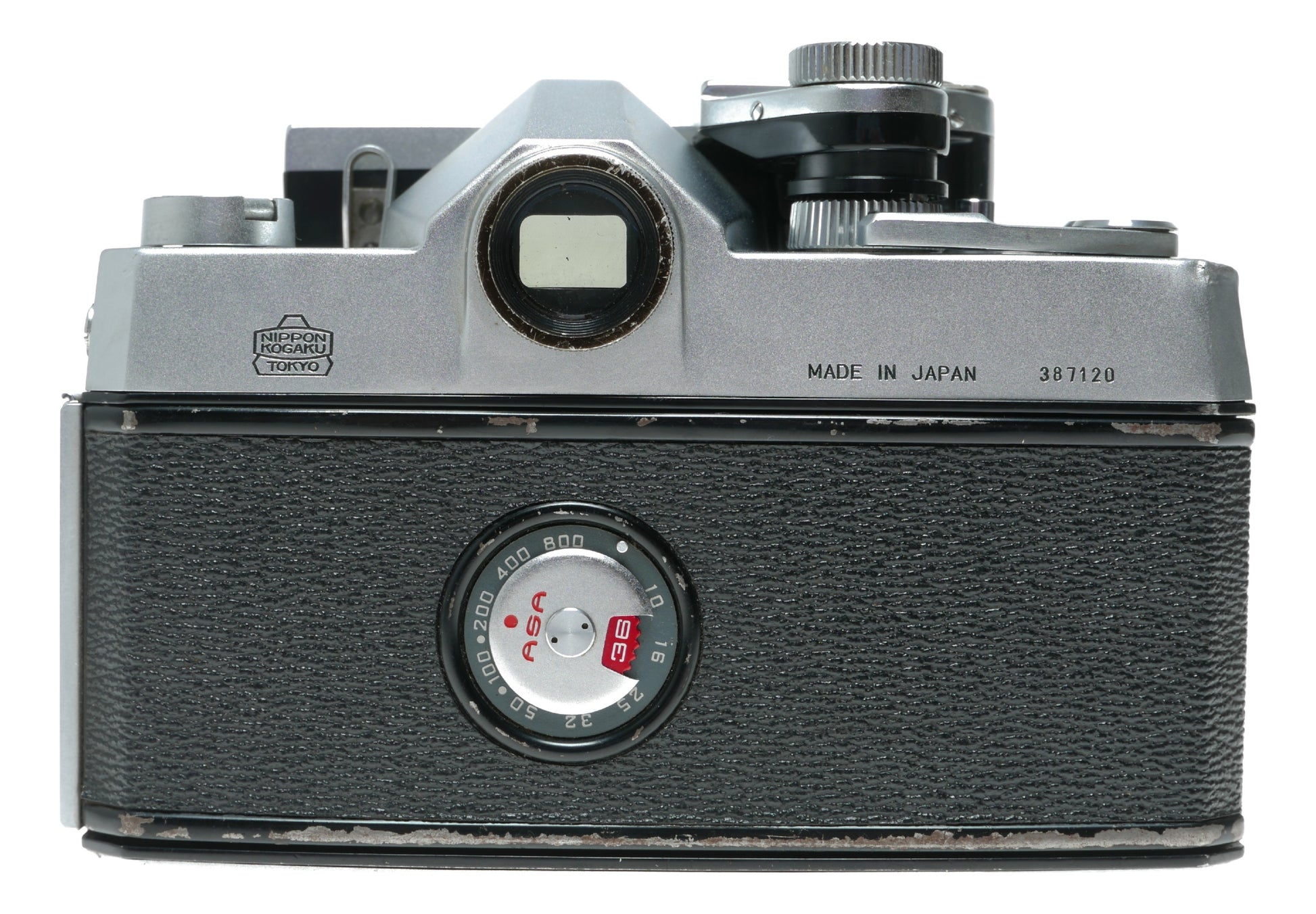 Nikon Nikkorex Vintage Film Camera with NIKKOR-N Auto 24mm f/2.8 Lens, Made in Japan - View 6