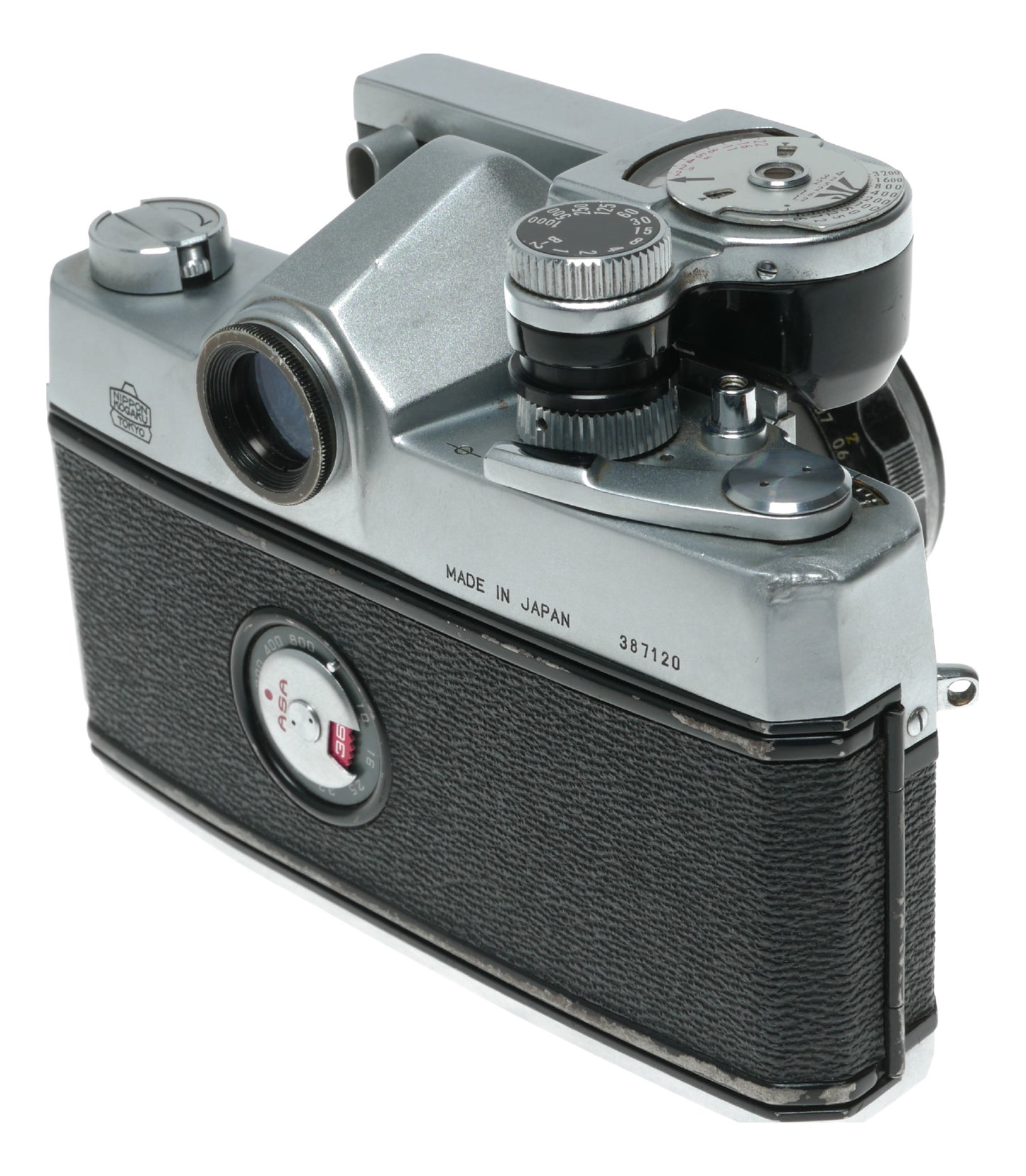 Nikon Nikkorex Vintage Film Camera with NIKKOR-N Auto 24mm f/2.8 Lens, Made in Japan - View 11