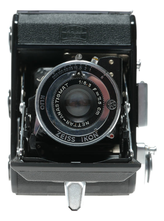 Zeiss Ikon Ikoma 521 Vintage Film Camera with Carl Zeiss Tessar 75mm f/6.3 Lens - View 2