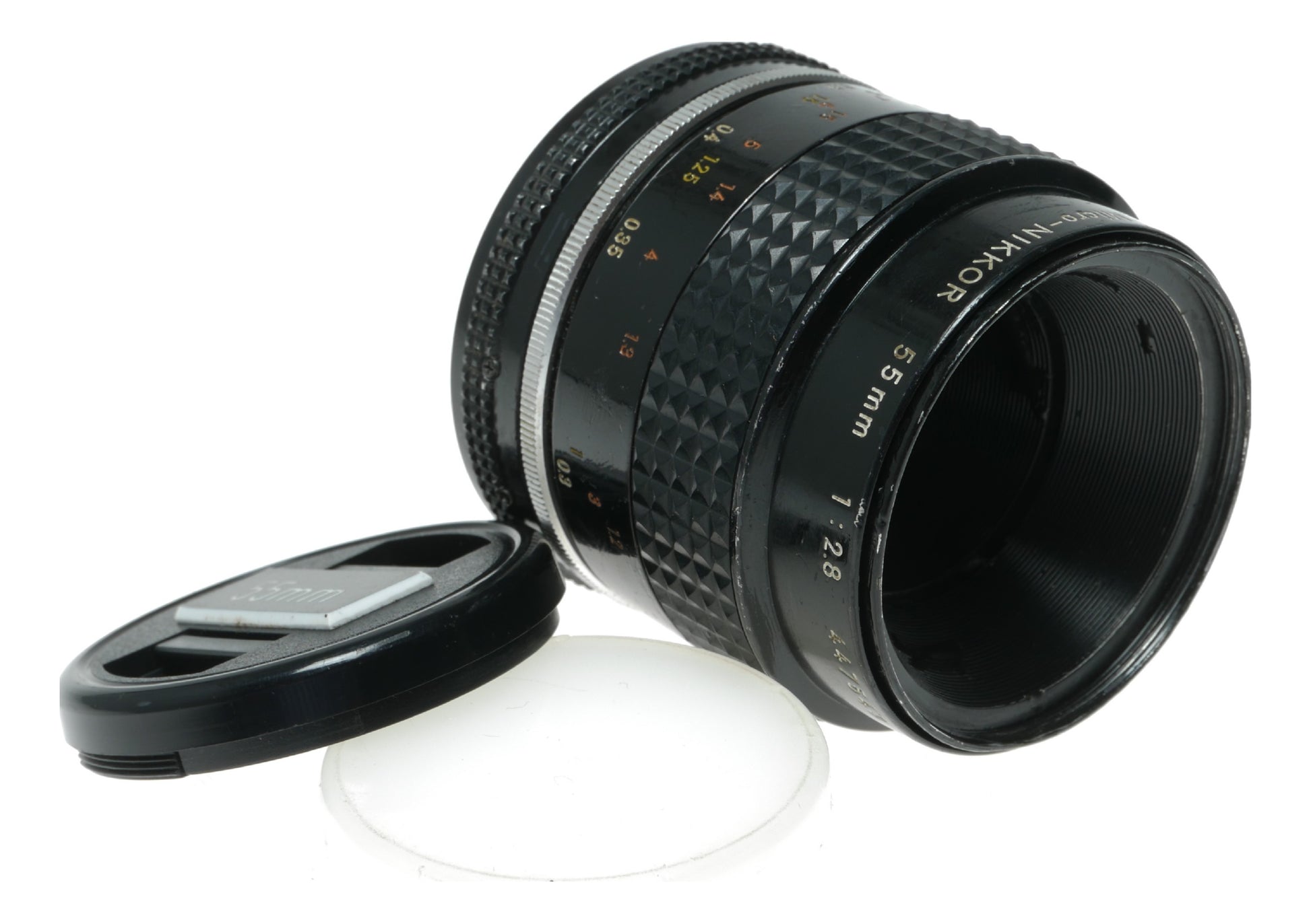 Nikon Micro-NIKKOR 55mm f/2.8 Manual Focus Lens - Made in Japan