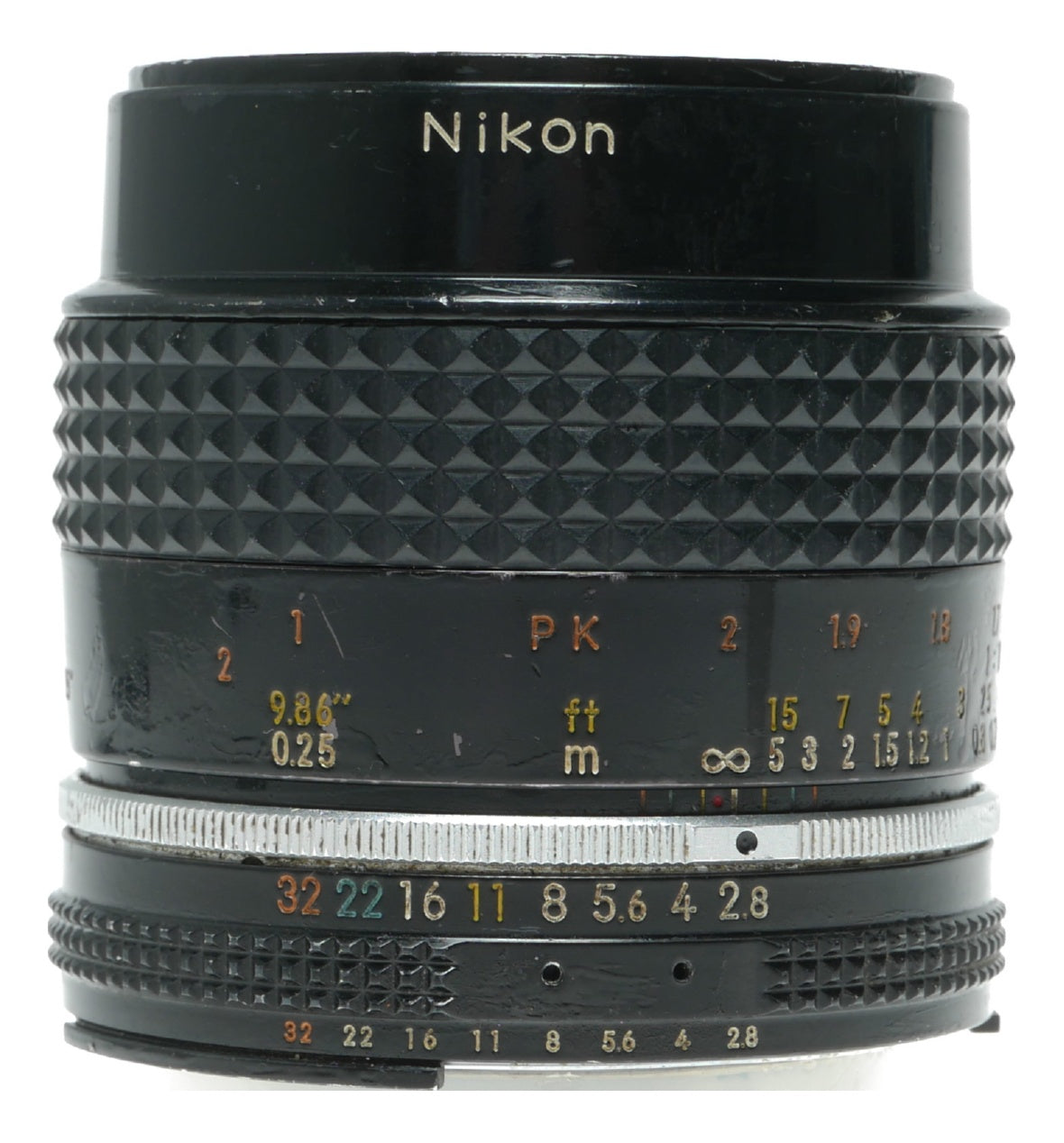 Nikon Micro-NIKKOR 55mm f/2.8 Manual Focus Lens - Made in Japan - View 12