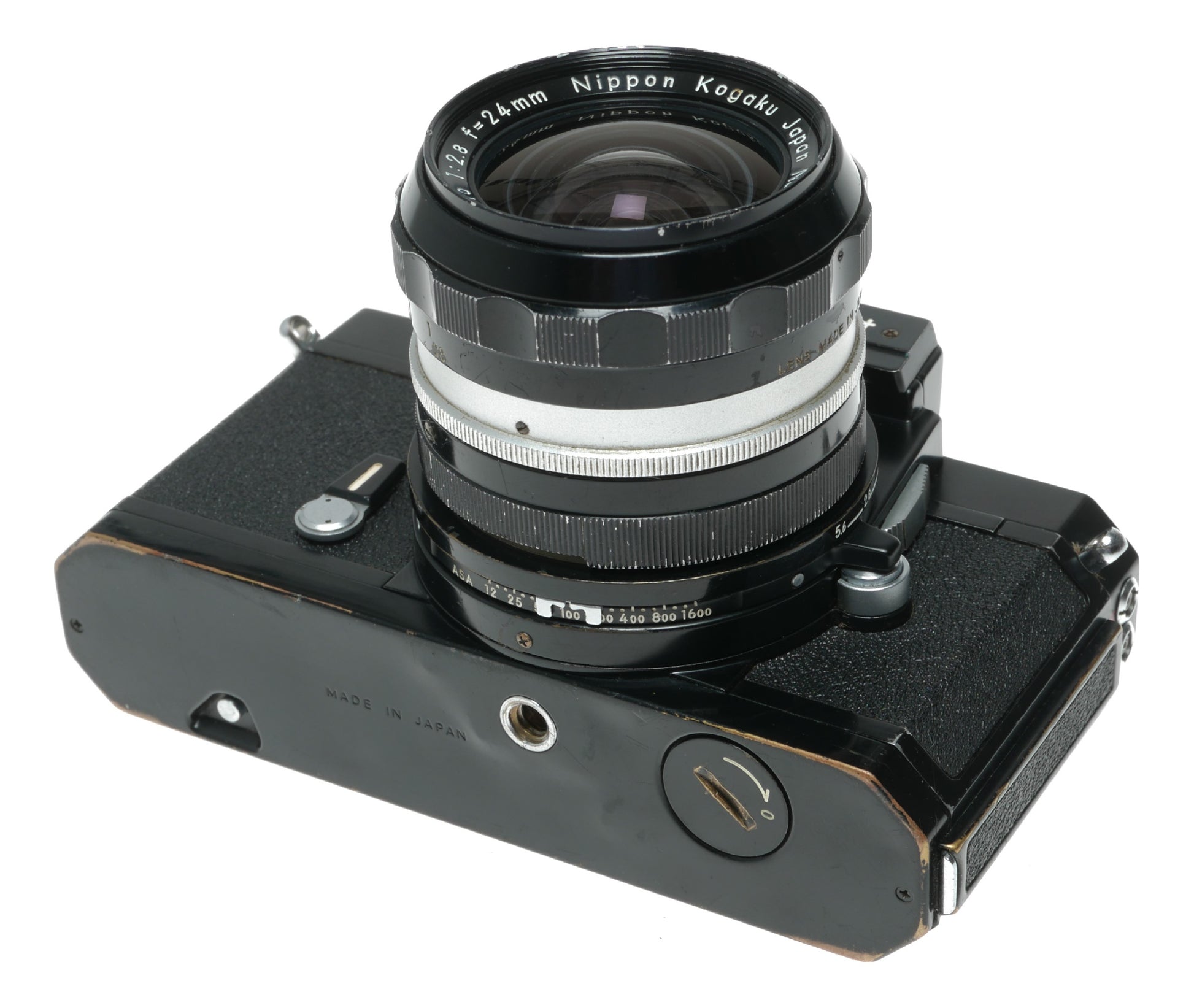 Nikkormat FT Vintage SLR Camera with Nikkor-N Auto 24mm f/2.8 Lens - View 8