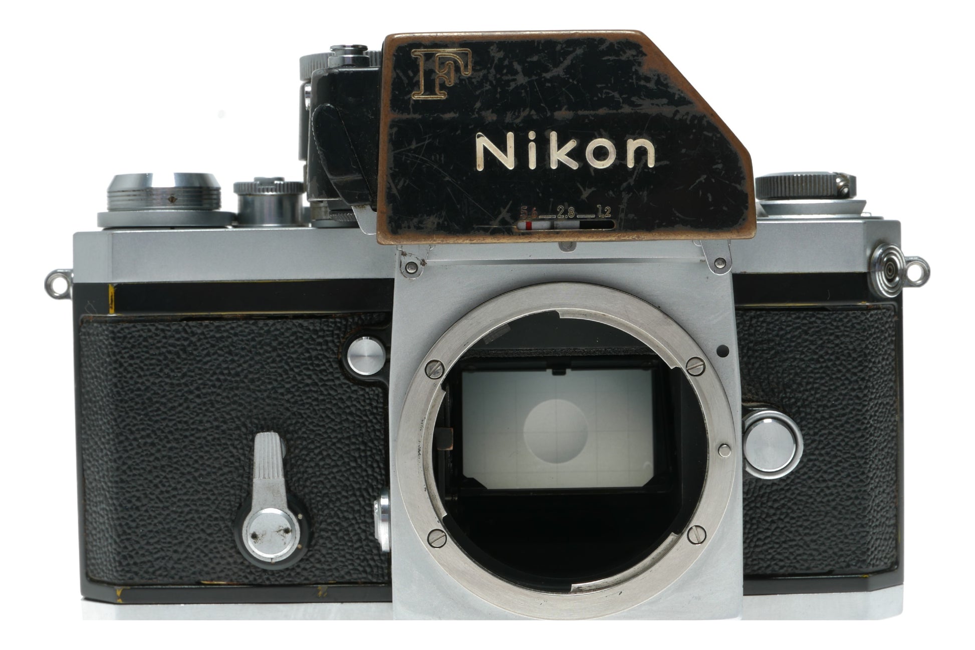 Nikon F Vintage Film SLR Camera with Shutter Speeds from 1s to 1/2000s, Made in Japan