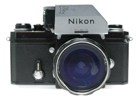 Nikon F Professional SLR Film Camera with Interchangeable Lenses, Made in Japan