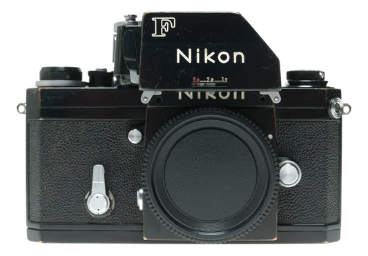Vintage Nikon F Professional SLR Film Camera with Interchangeable Lenses, Made in Japan